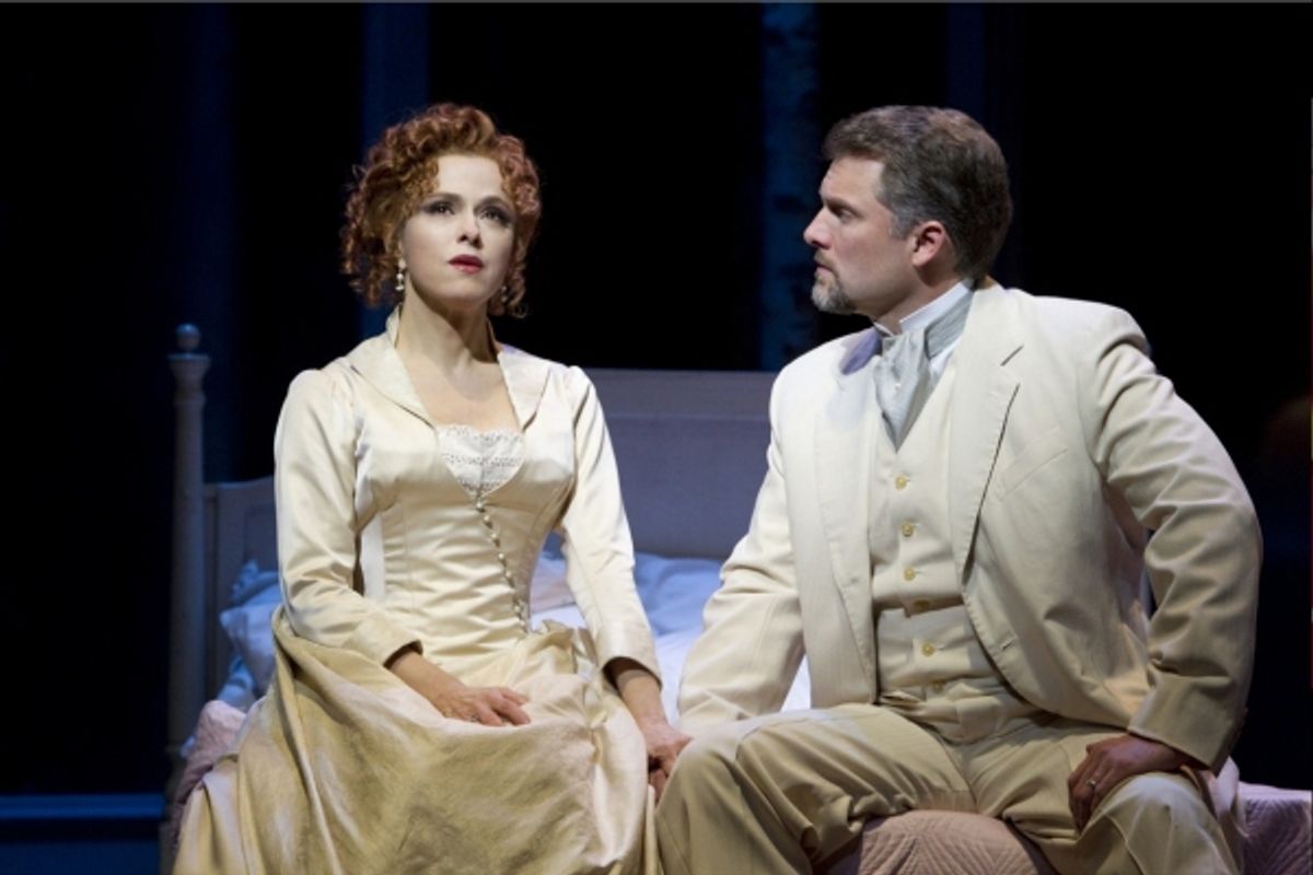 Bernadette Peters and Stephen R. Buntrock at 