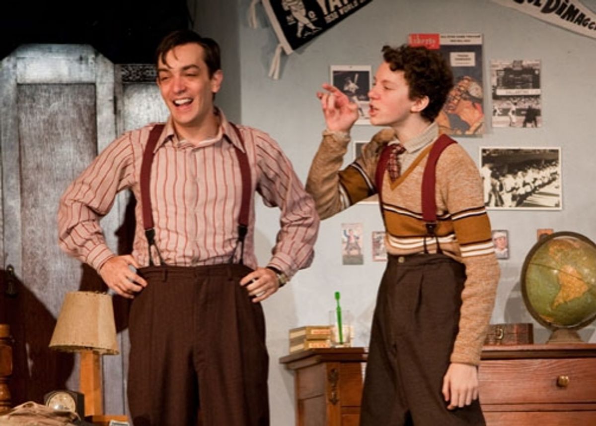 Sloan Grenz and Austyn in Brighton Beach Memoirs at 