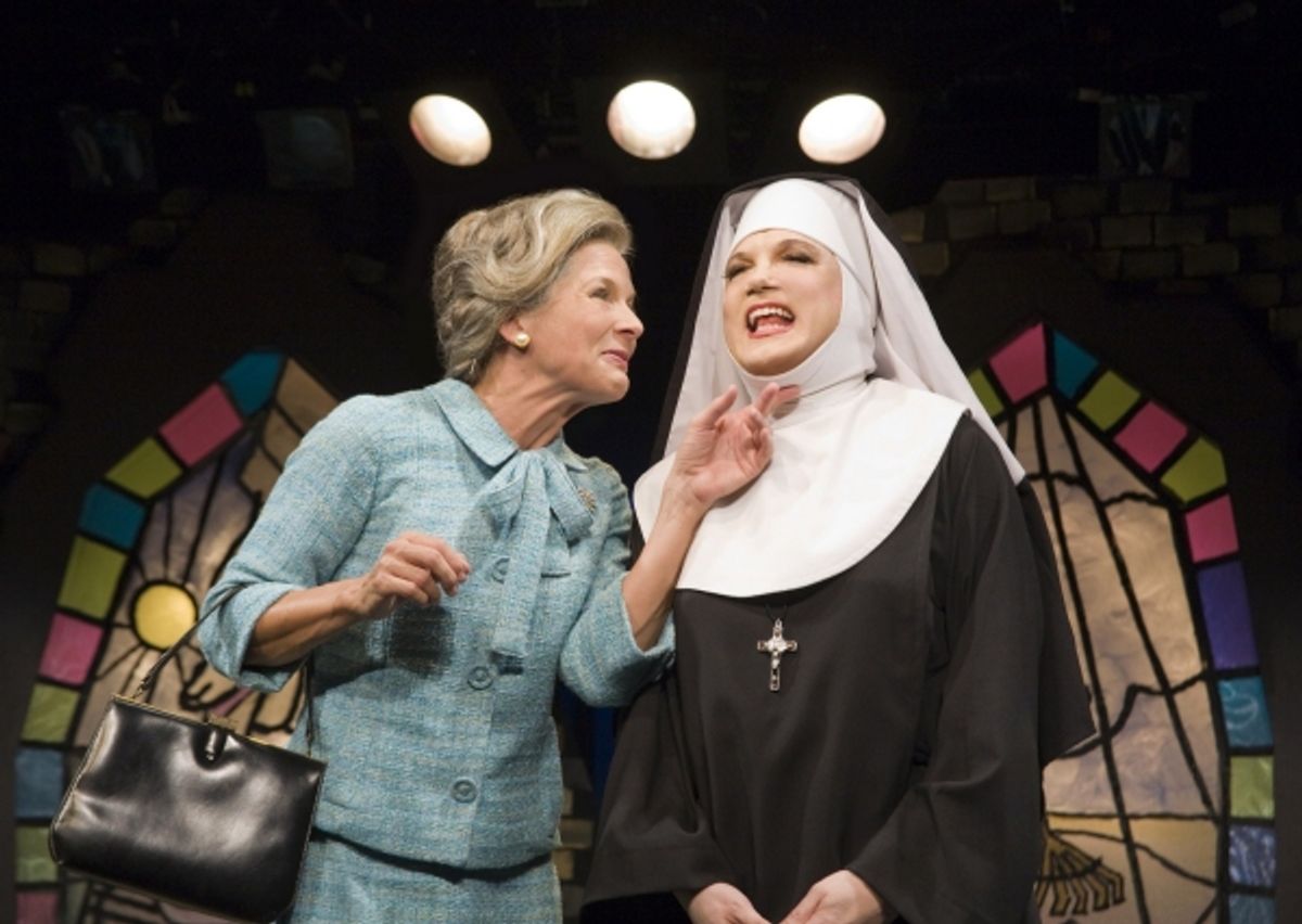 Jennifer Van Dyck and Charles Busch at 