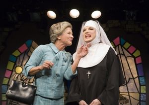 Jennifer Van Dyck and Charles Busch Photo