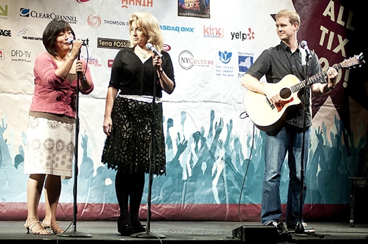 Ann Harada & Liz Larsen & David Hein at 