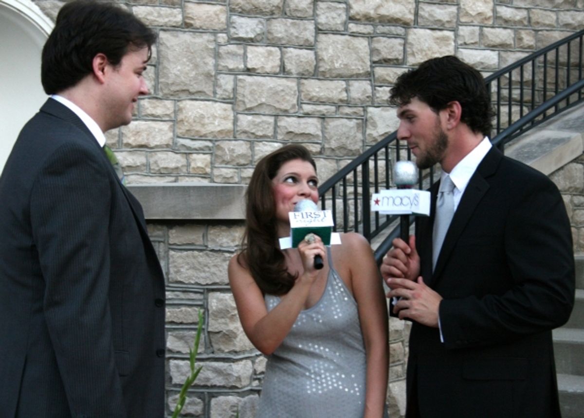 Travis Harkins, Jennifer Richmond, Trey Palmer at 