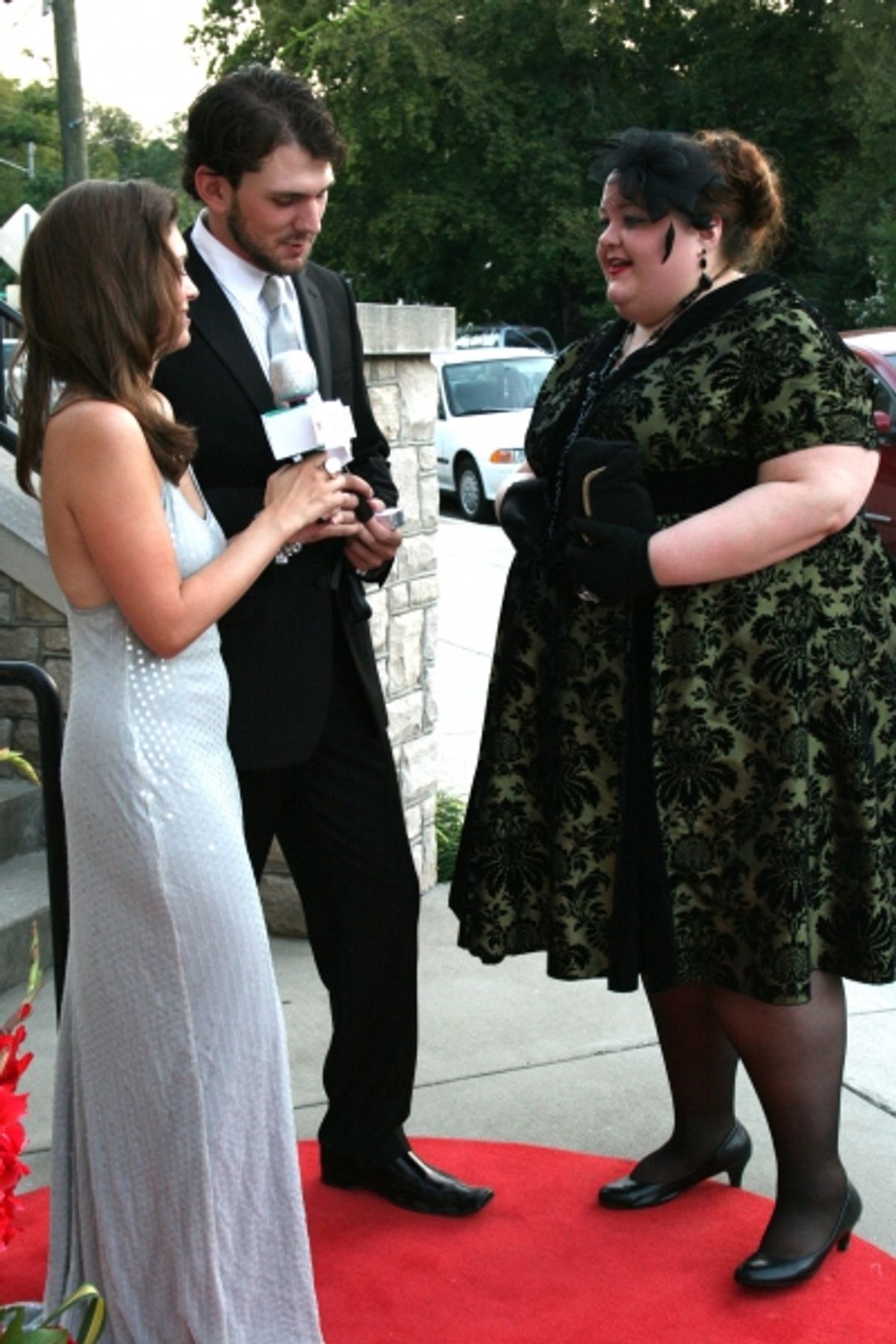 Jennifer Richmond, Trey Palmer and Amanda Lamb. at 