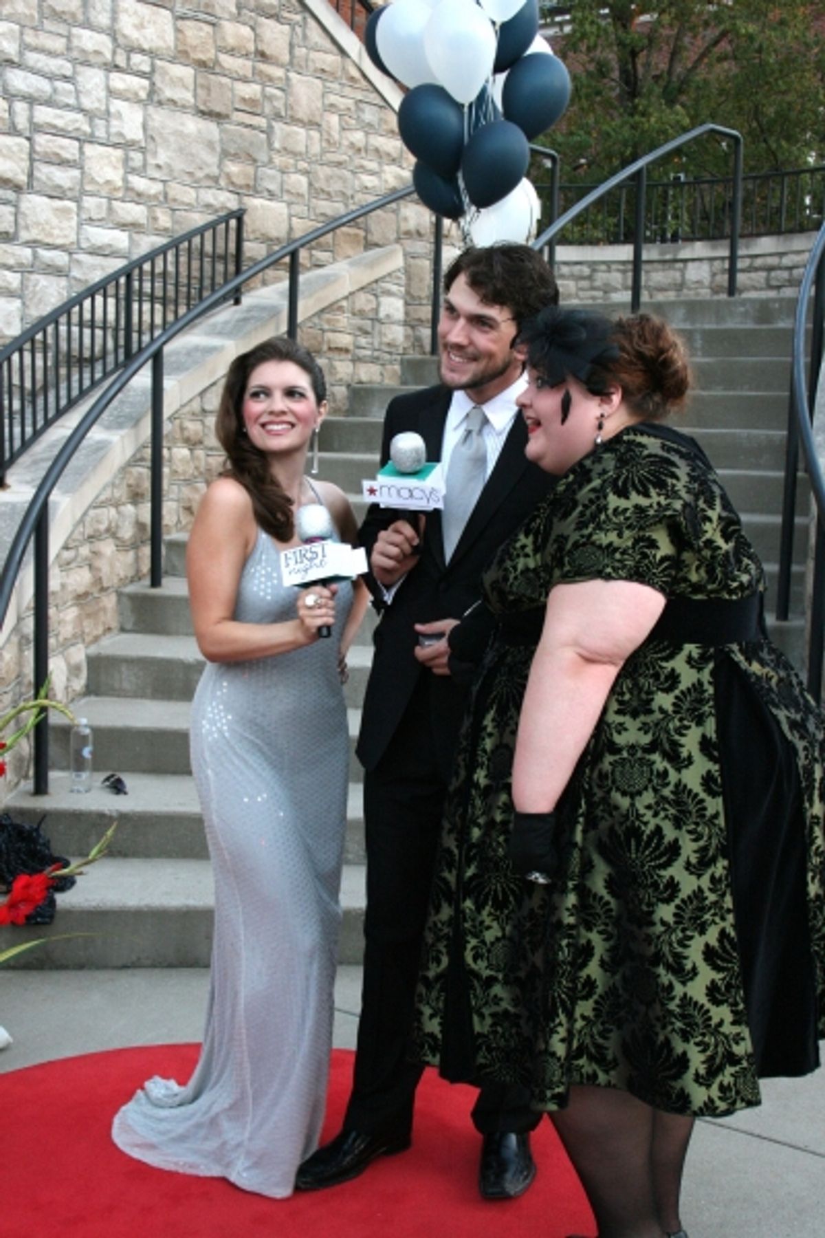 Jennifer Richmond, Trey Palmer and Amanda Lamb. at 