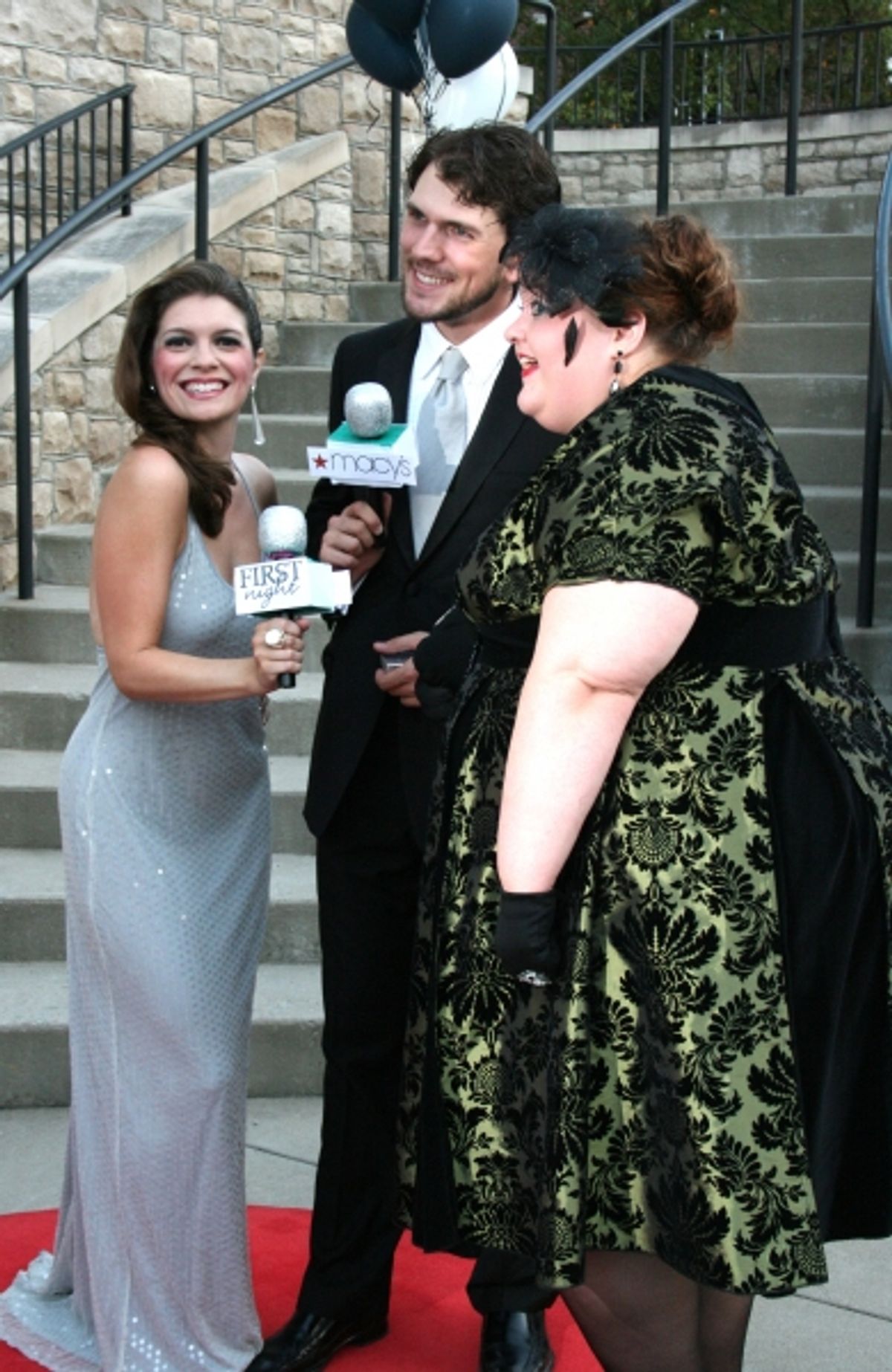 Jennifer Richmond, Trey Palmer and Amanda Lamb. at 