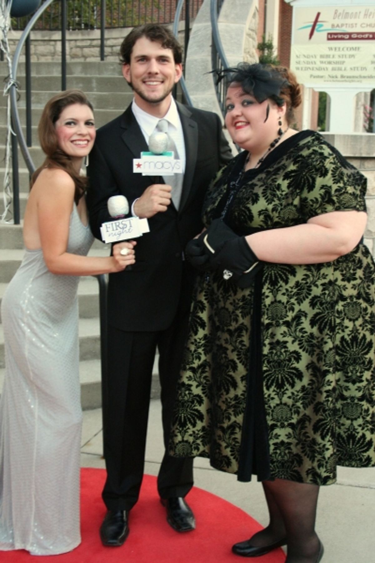 Jennifer Richmond, Trey Palmer and Amanda Lamb. at 