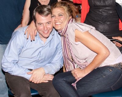 Matthew Broderick and Kristen Johnston Photo