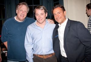 Alan Zweibel, Matthew Broderick and Eugene Pack Photo