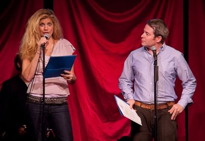 Kristen Johnston and Matthew Broderick Photo
