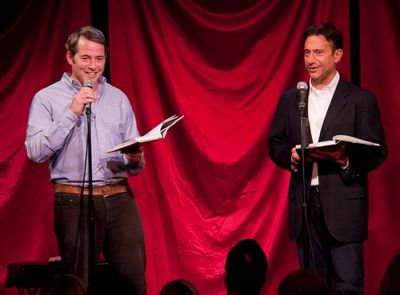 Matthew Broderick and Eugene Pack Photo