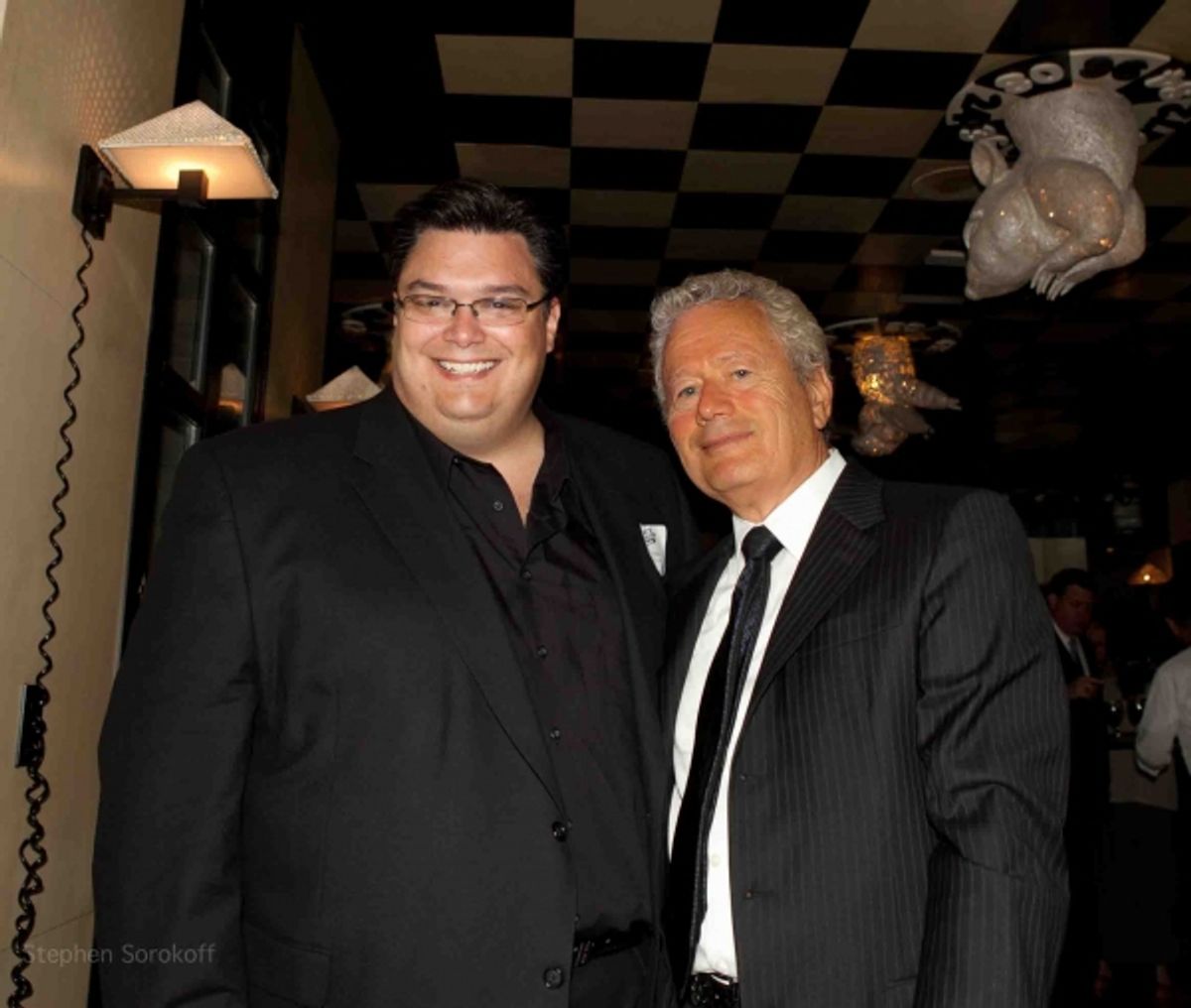 Richard Parison and Stephen Sorokoff at 