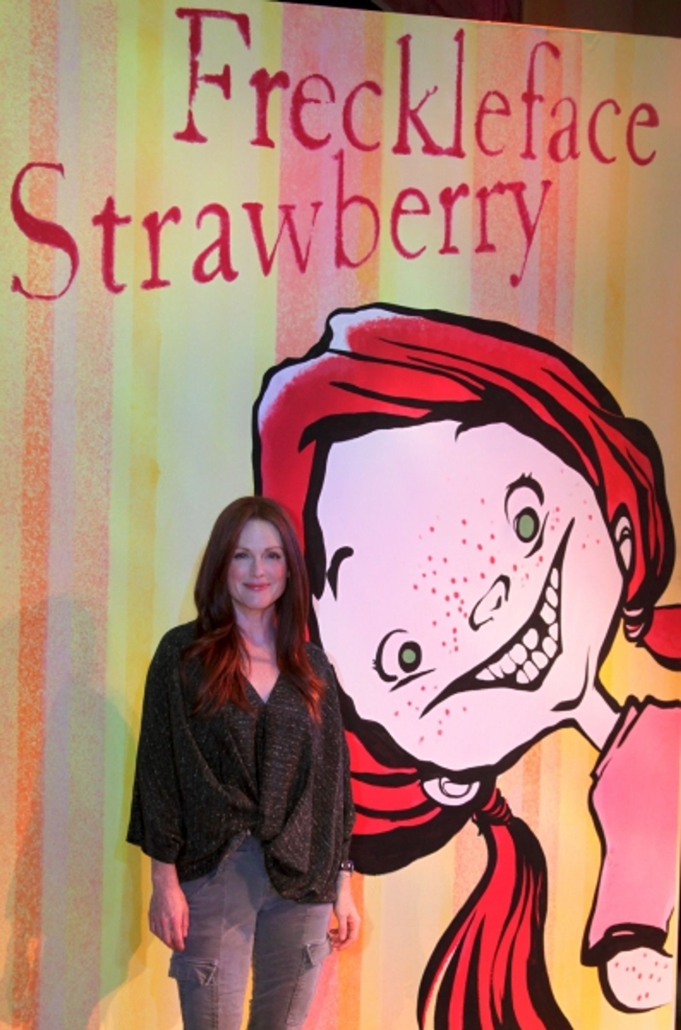 Photo Coverage: Julianne Moore Promotes FRECKLEFACE STRAWBERRY Musical!  Image