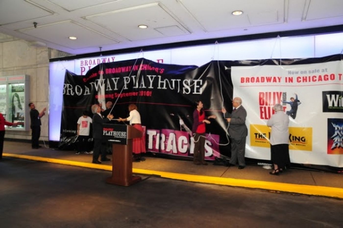 Photo Flash: The New Broadway Playhouse Revealed Photo Flash: The New Broadway Playhouse Revealed Image