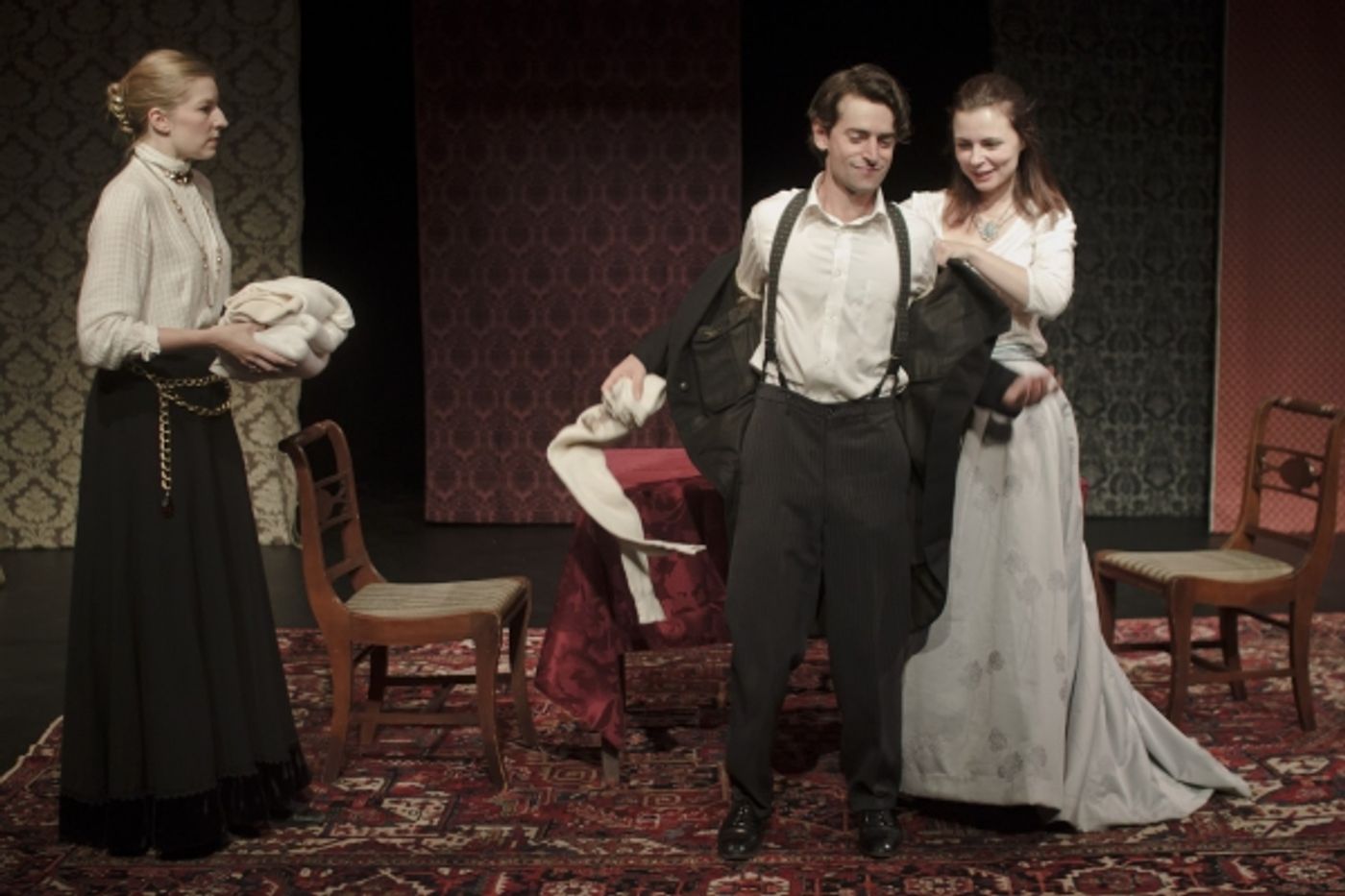 Photo Flash: La MaMa and One Little Goat Open RITTER, DENE, VOSS, 9/23 Photo Flash: La MaMa and One Little Goat Open RITTER, DENE, VOSS, 9/23 Image