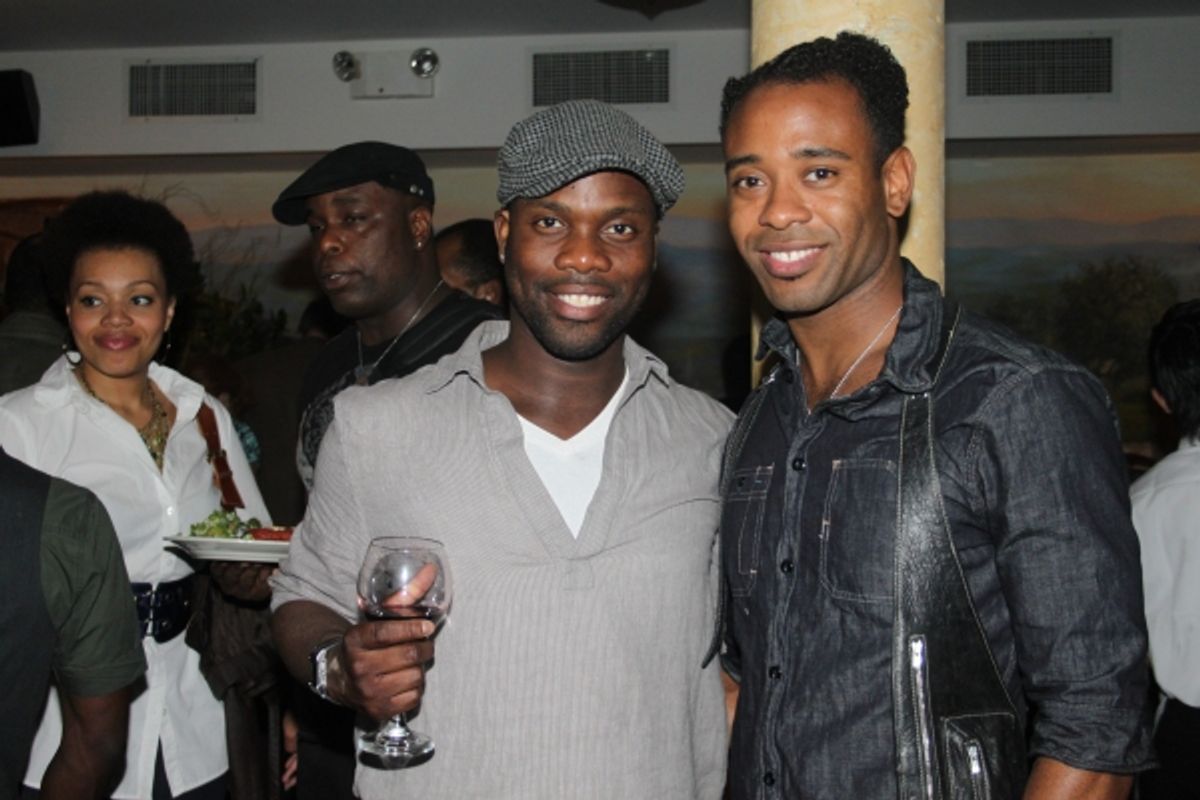 Rhett George and James Brown III at 