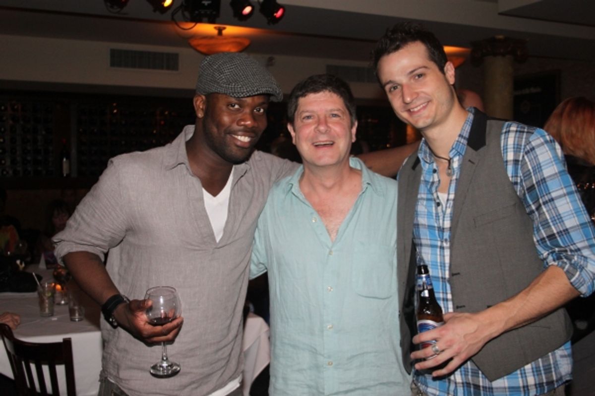 Rhett George, Michael McGrath and Bryan Fenkart at 