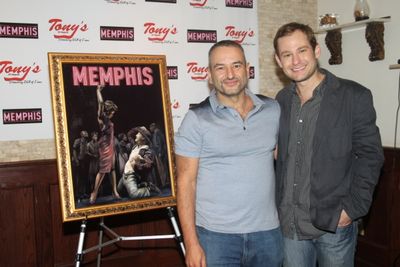 Joe DiPietro and Chad Kimball Photo