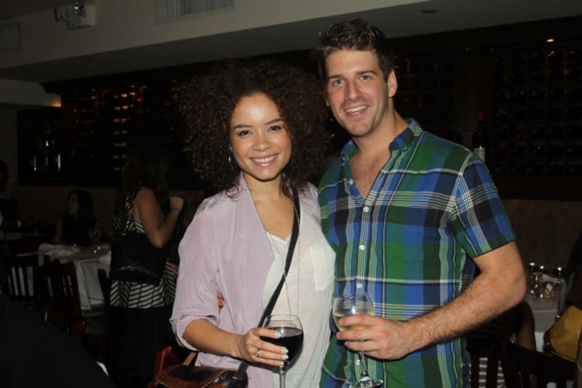 Sydney Morton and Bryan Langlitz at 