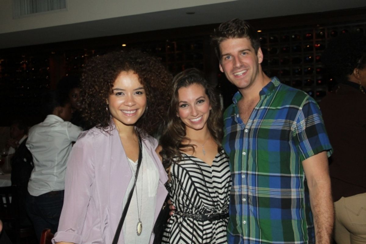 Sydney Morton, Hillary Elk and Bryan Langlitz at 