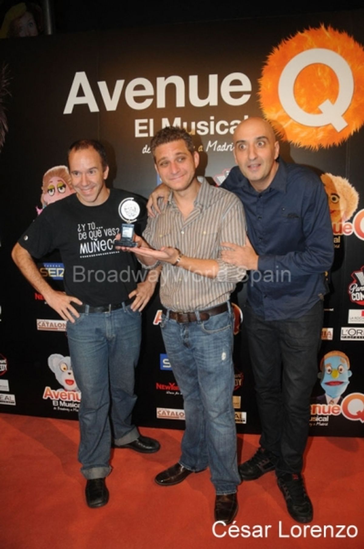Eduardo Guerrero, Jeff Marx y David Ottone at 