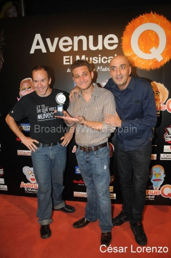 Eduardo Guerrero, Jeff Marx y David Ottone Photo