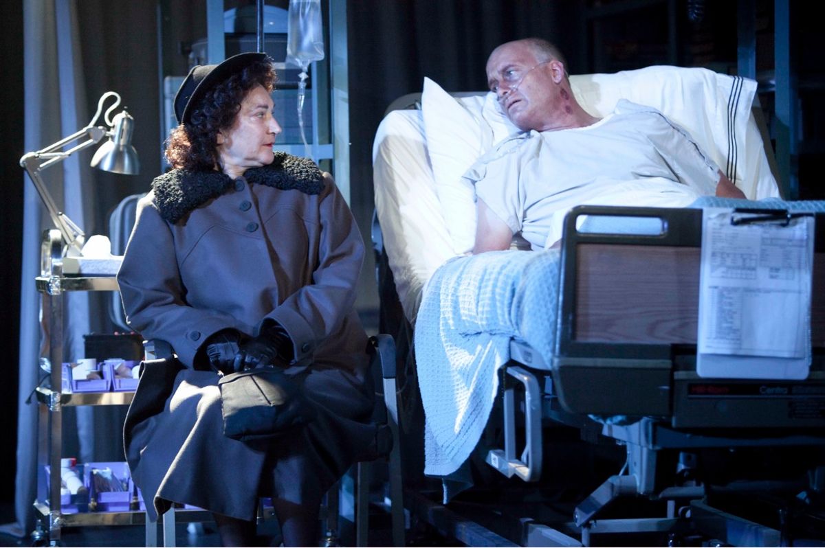 Robin Bartlett and Frank Wood (Perestroika) at 