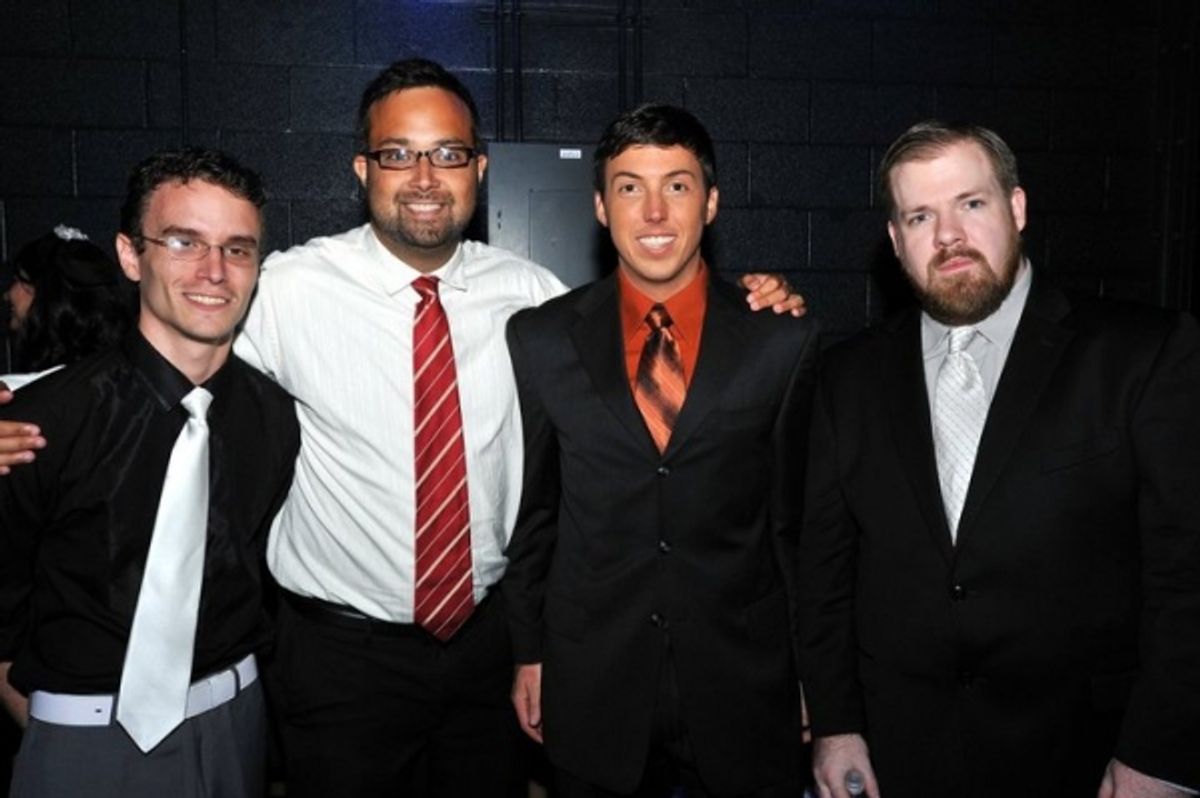 Alan Smith, Tyson Laemmel, Darin Richardson and Joshua Waldrep at 