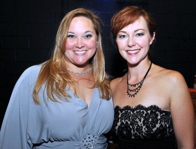 Nine stars Kay Ayers and Corrie Miller Photo