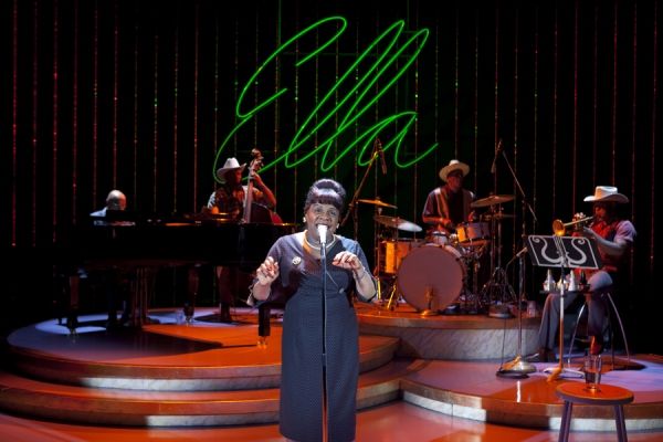 George Caldwell, Cliff Kellam, Tina Fabrique, Rodney Harper and Ron Haynes. Photo