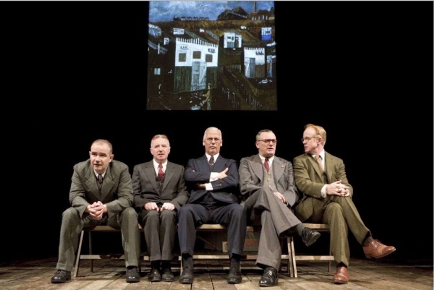 Photo Coverage: THE PITMEN PAINTERS on Broadway Photo Coverage: THE PITMEN PAINTERS on Broadway Image