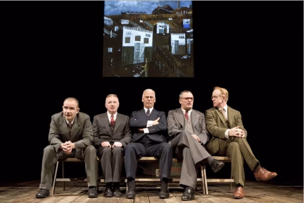 Christopher Connell, David Whitaker, Deka Walmsley, Michael Hodgson, and Ian Kelly Photo