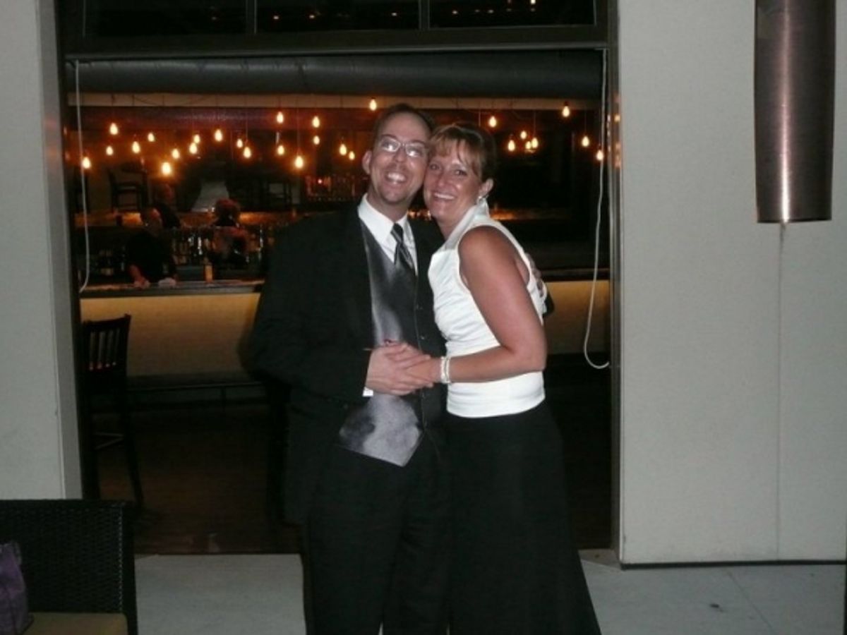 Jason Ross and Tracey Barnes Hughes at 