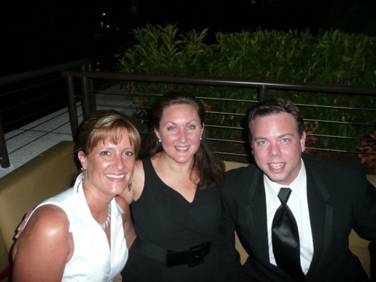 Tracey Barnes Hughes, Ml Colvin and Britt Hancock at 