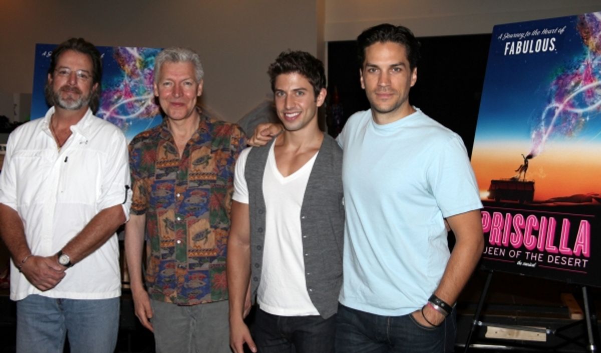 C. David Johnson, Tony Sheldon, Nick Adams and Will Swenson at 