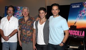 C. David Johnson, Tony Sheldon, Nick Adams and Will Swenson @ BroadwayWorld C. David Johnson, Tony Sheldon, Nick Adams and Will Swenson Photo
