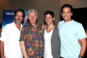 C. David Johnson, Tony Sheldon, Nick Adams and Will Swenson @ BroadwayWorld C. David Johnson, Tony Sheldon, Nick Adams and Will Swenson Photo