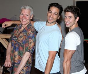 Tony Sheldon, Will Swenson & Nick Adams @ BroadwayWorld Tony Sheldon, Will Swenson & Nick Adams Photo