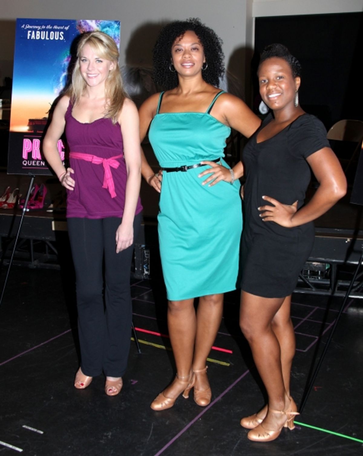 The 'Divas': Ashley Spencer, Jacqueline Arnold and Anastacia McCleskey at 