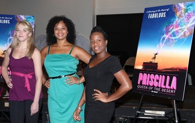 The "Divas": Ashley Spencer, Jacqueline Arnold and Anastacia McCleskey Photo