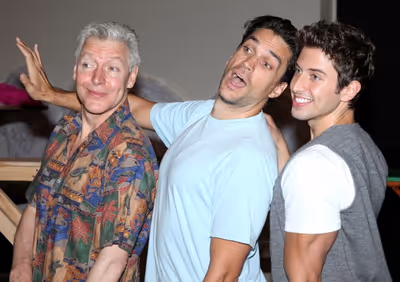 Tony Sheldon, Will Swenson & Nick Adams Photo
