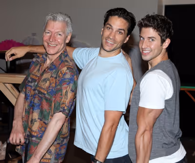 Tony Sheldon, Will Swenson & Nick Adams Photo