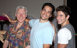 Tony Sheldon, Will Swenson & Nick Adams @ BroadwayWorld Tony Sheldon, Will Swenson & Nick Adams Photo