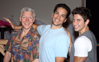 Tony Sheldon, Will Swenson & Nick Adams Photo