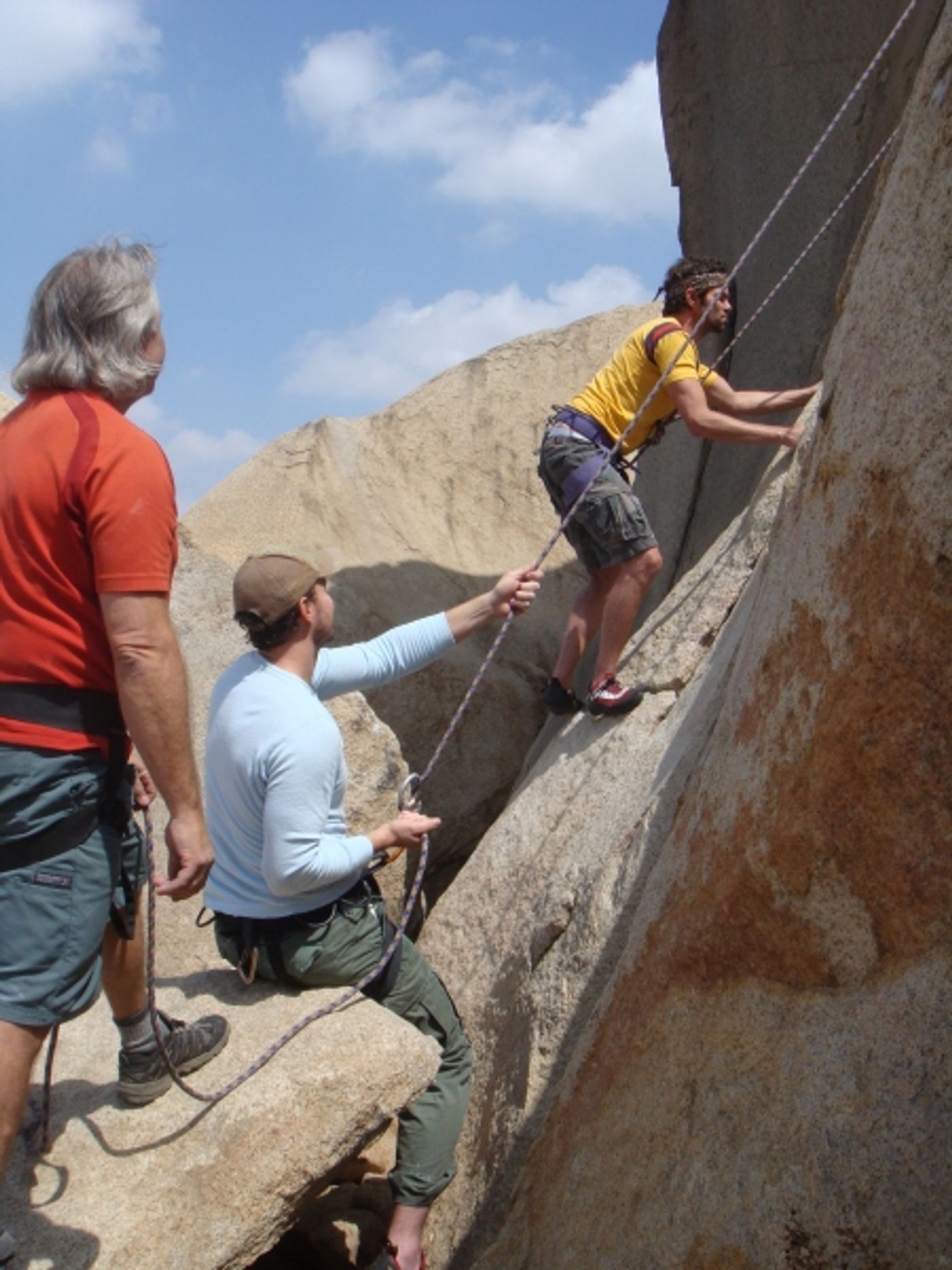 Photo Flash: Actors Rock Climb in Preparation for Underground Theater's Premiere of K2  Image