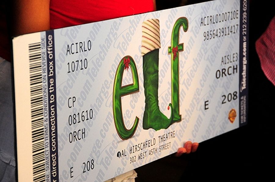 Photo Coverage: ELF Box Office Opens! Image