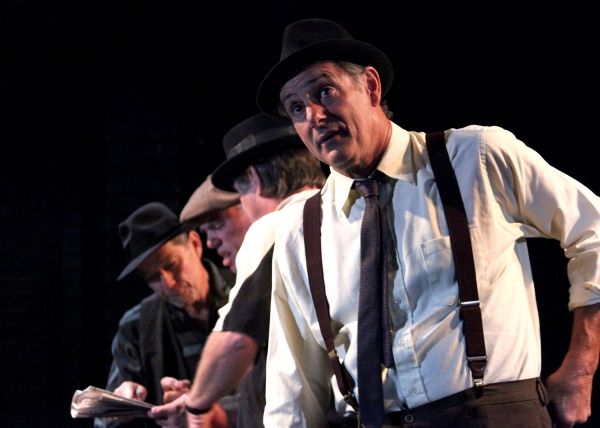 Rob Anderson with Michael Weber, Robert Bock and David Wallace Photo