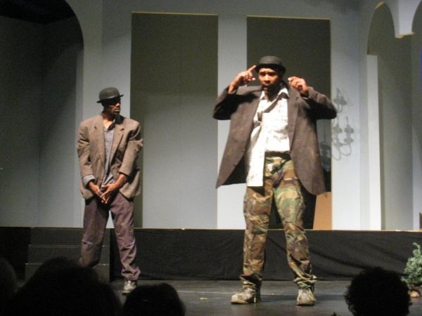 Joel Diggs and David Chattam in Waiting for Godot Photo