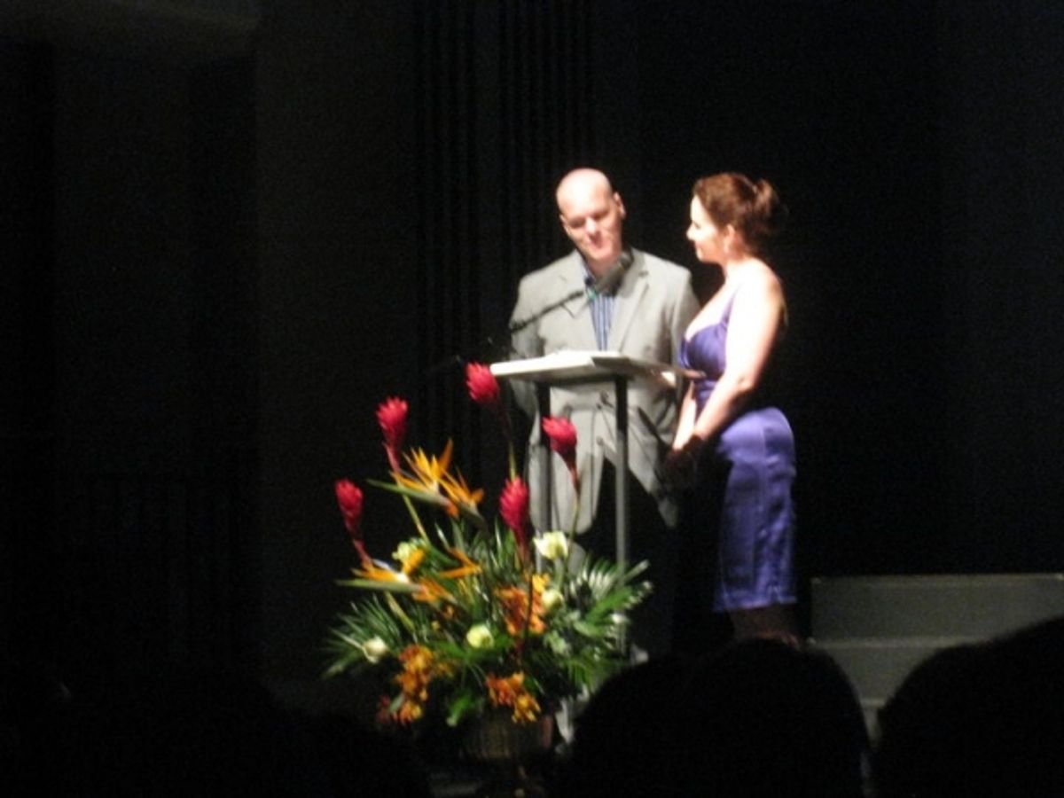 Jack Chambers and Megan Murphy Chambers at 