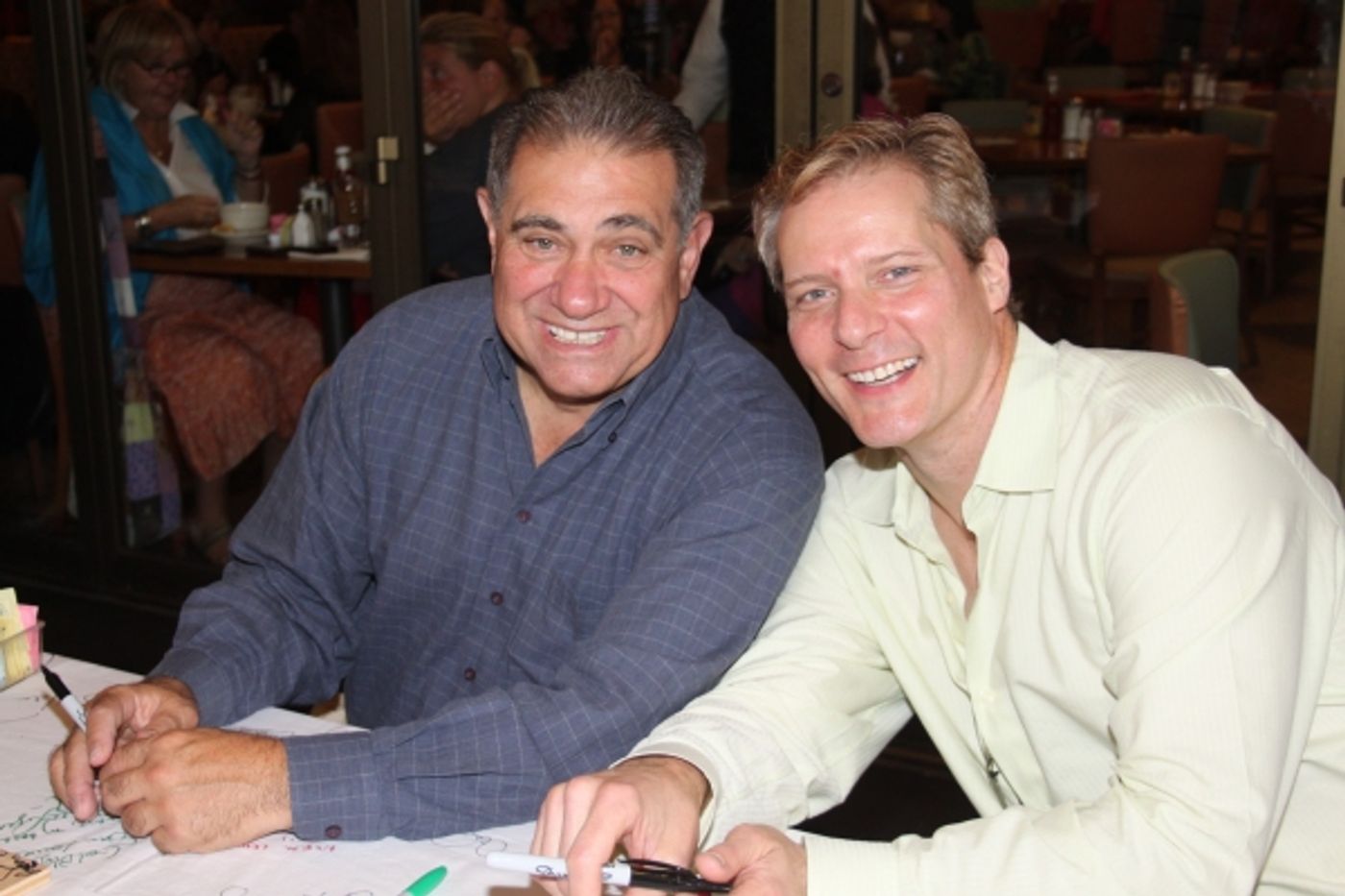 Photo Coverage: 2010 BC/EFA Flea Market - Celebrity Tables!  Image