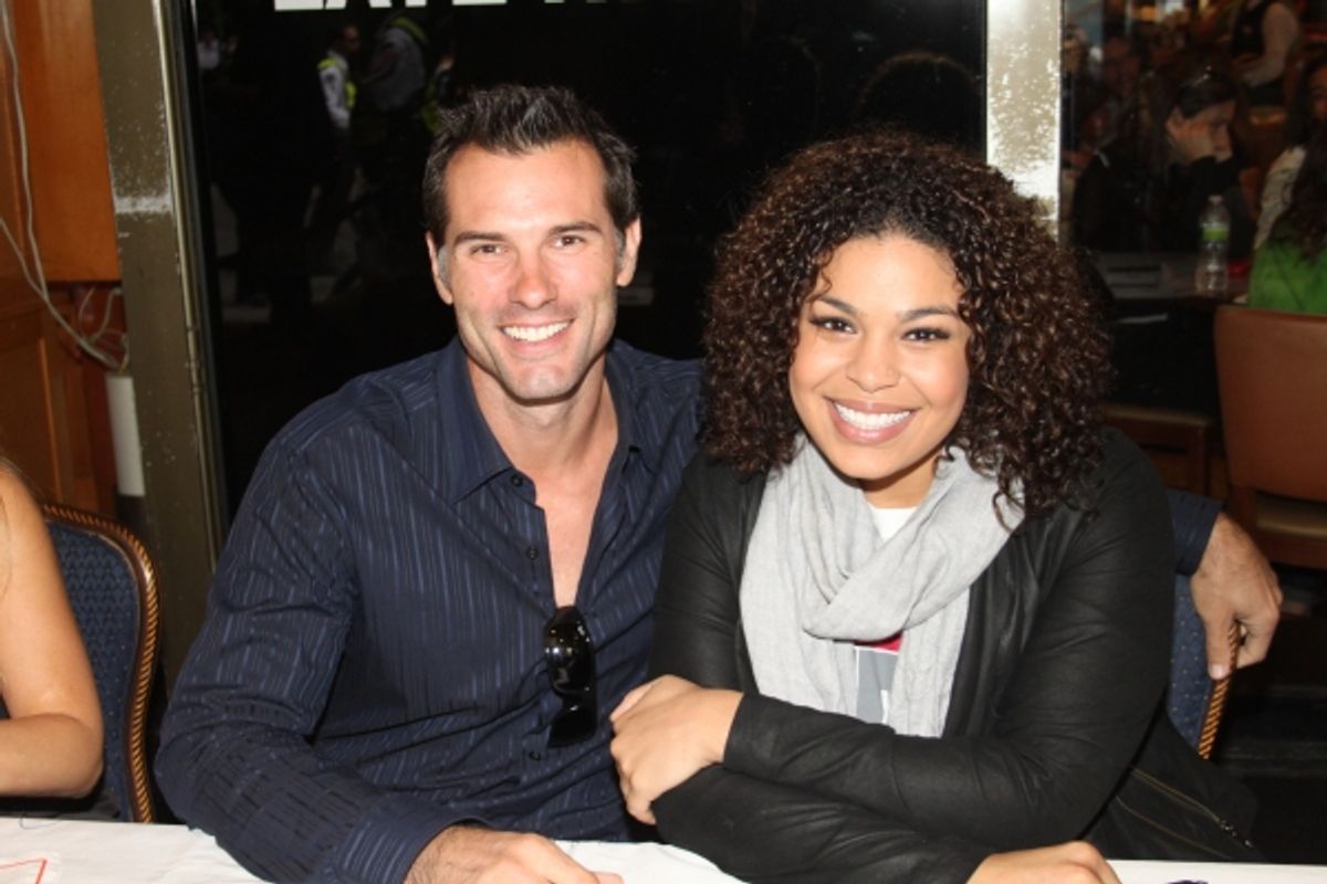 Austin Peck and Jordin Sparks at 